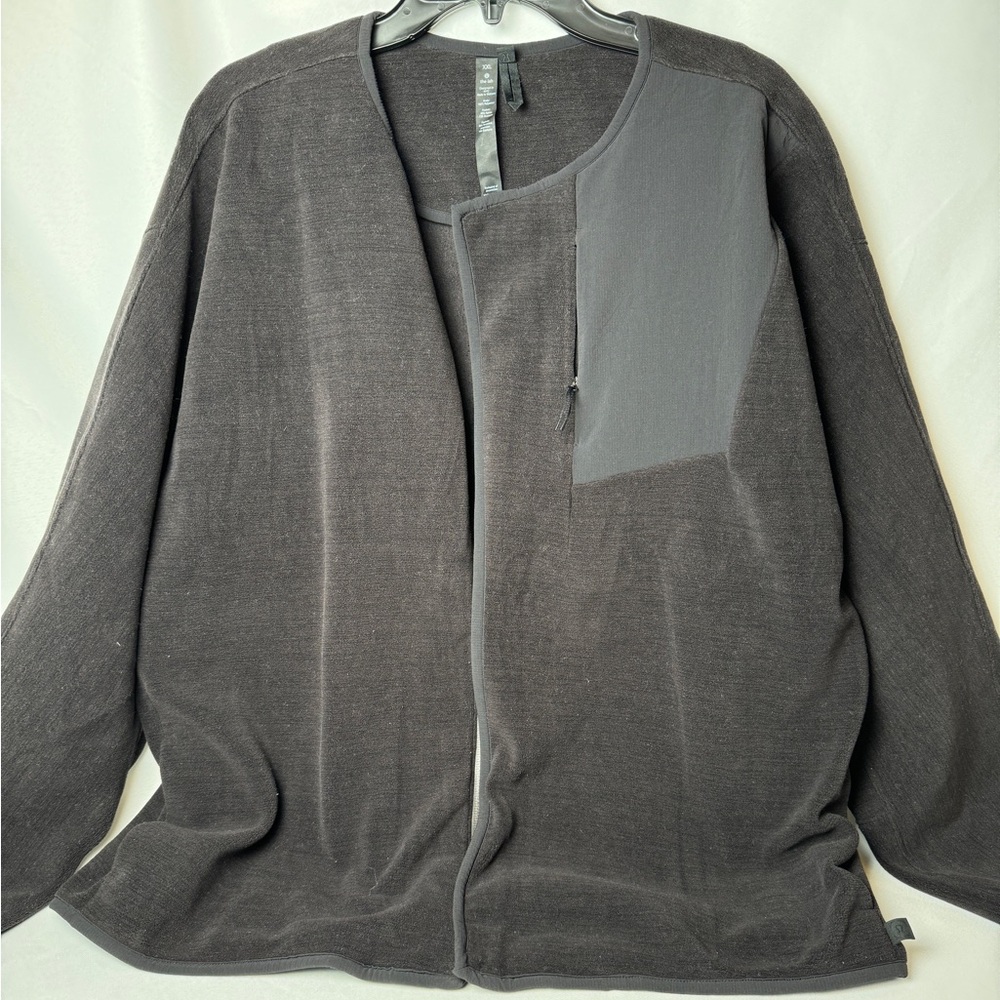 Lululemon the lab moraine fleece jacket xxl black